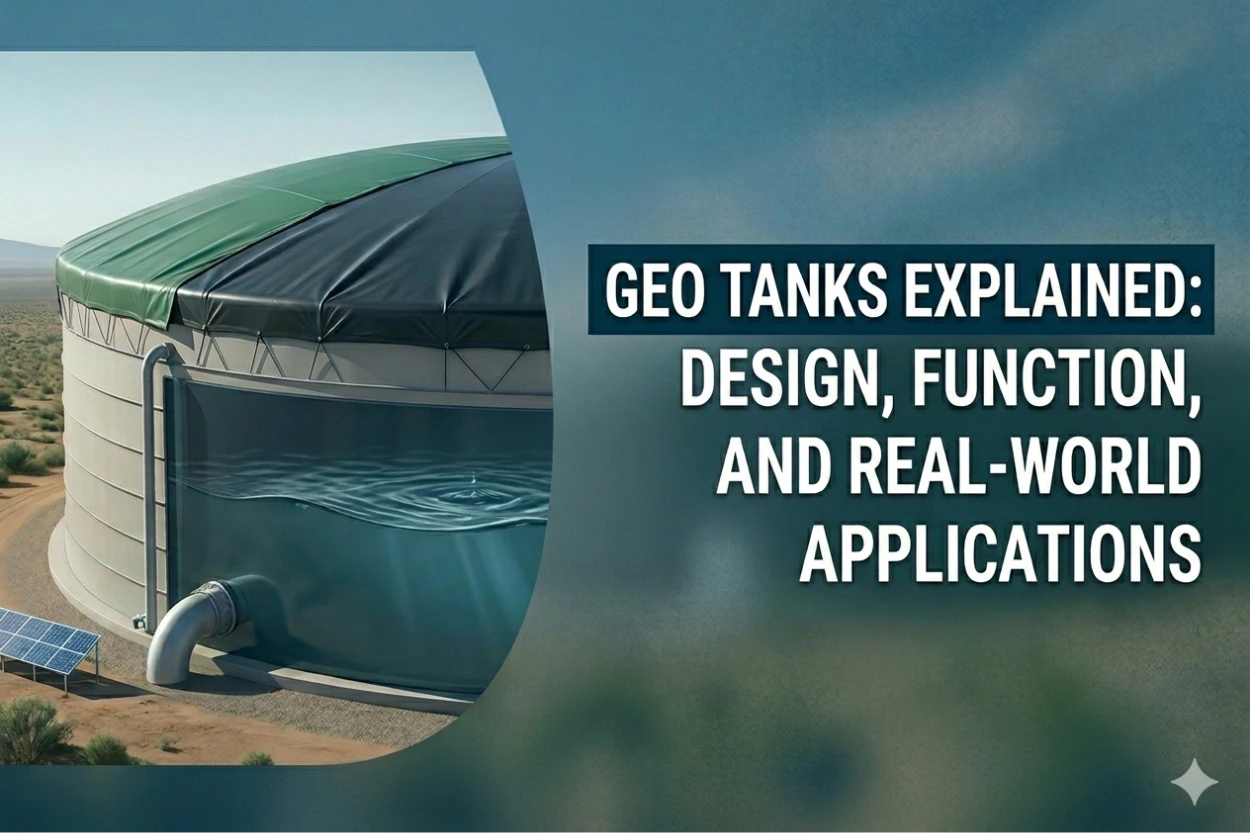 Geo Tanks Explained: Design, Function, and Real-World Applications